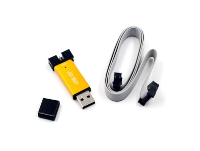 Mini programador USBISP/USBASP em alum&iacute;nio para 51 single-chip/AVR, Windows 7 64 bits - Imagem 3