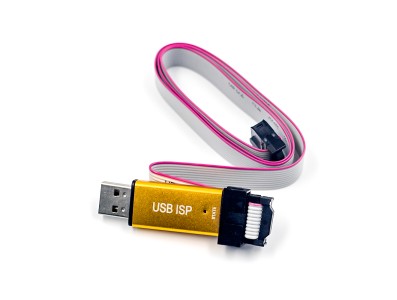 Mini programador USBISP/USBASP em alum&iacute;nio para 51 single-chip/AVR, Windows 7 64 bits - Imagem 4
