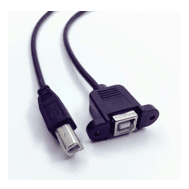 Cabo USB Tipo B para Tipo B 500 mm