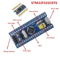 Placa M&iacute;nima Microcomputador STM32F103C8T6 Core ARM