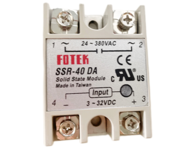 SSR-40DA Rel&eacute; de Estado S&oacute;lido 40A, Acess&oacute;rio para Arduino - Imagem 1