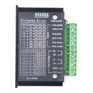 TB6600 Driver para motor de passo 1 eixo, 4A, 9~42V, TTL, 16 micro-passos, vers&atilde;o atualizada para motores 42/57/86