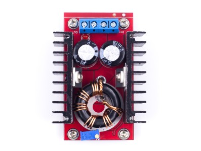 M&oacute;dulo Conversor Boost DC-DC 150W 10-32V para 12-35V - Imagem 1