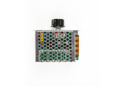 Regulador Eletr&ocirc;nico por Tiristor 4000W, Regula&ccedil;&atilde;o de Atenua&ccedil;&atilde;o e Velocidade, com Inv&oacute;lucro de Prote&ccedil;&atilde;o - Imagem 1