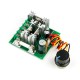 Controlador PWM universal para motor DC, regulador de velocidade cont&iacute;nuo, alta efici&ecirc;ncia, 6V a 90V, 15A - Thumb - 2