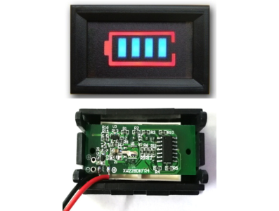 Medidor digital de quantidade el&eacute;trica 60V, 2 fios com display - Imagem 7