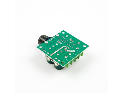 Controlador PWM de velocidade para motor DC 12 V a 40 V 10 A com potenci&ocirc;metro e suporte - Imagem 3