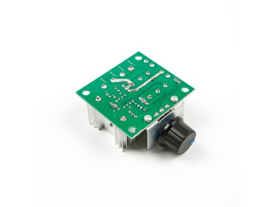 Controlador PWM de velocidade para motor DC 12 V a 40 V 10 A com potenci&ocirc;metro e suporte - Imagem 5