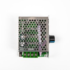 Controlador de Velocidade PWM para Motor DC 12-50V 30A 1500W com Chave Revers&iacute;vel