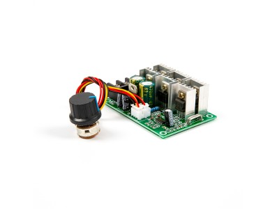 Controlador de Velocidade DC 2000W 9V a 55V 40A Regulador PWM com Chave Revers&iacute;vel - Imagem 3