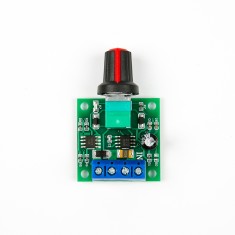 Regulador PWM para motor DC 1,8V/3V/5V/6V/12V 2A com fun&ccedil;&atilde;o de interruptor para controle de velocidade