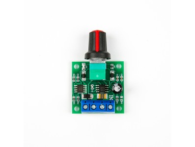 Regulador PWM para motor DC 1,8V/3V/5V/6V/12V 2A com fun&ccedil;&atilde;o de interruptor para controle de velocidade - Imagem 1