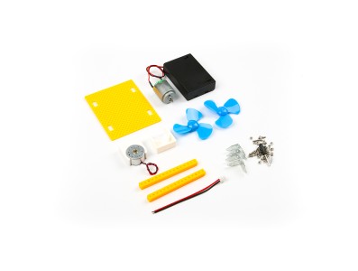 Micro gerador e&oacute;lico anal&oacute;gico com motor DC - Imagem 3