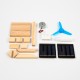 Kit DIY Mini Carrinhos Solares em Madeira, Brinquedos Cient&iacute;ficos Educacionais - Thumb - 2