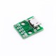 Conector Micro USB Tipo B f&ecirc;mea 5 pinos vertical DIP 2,54 mm para soldagem em placa - Thumb - 2