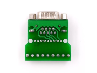 Placa conversora RS232/RS485 com conector DB9 macho e terminal de parafuso 9 pinos - Imagem 4