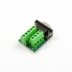 Conector Serial DB9 F&ecirc;mea com Terminal de Parafuso RS232/RS485 9 pinos - Thumb - 3