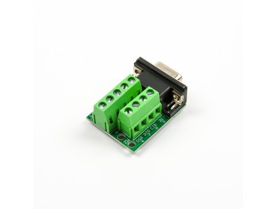 Conector Serial DB9 F&ecirc;mea com Terminal de Parafuso RS232/RS485 9 pinos - Imagem 3