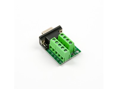 Conector Serial DB9 F&ecirc;mea com Terminal de Parafuso RS232/RS485 9 pinos - Imagem 4