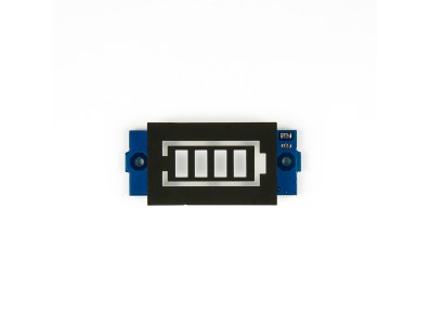 M&oacute;dulo indicador de capacidade para bateria Li‑Po 3S (18650) - Imagem 1