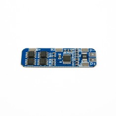 Placa de prote&ccedil;&atilde;o 3S para baterias de l&iacute;tio 18650 11,1V/12,6V com prote&ccedil;&atilde;o contra sobrecarga, descarga e sobrecorrente 10A