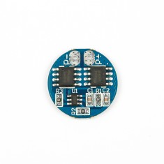 Placa de prote&ccedil;&atilde;o 2S para bateria de l&iacute;tio 7,4 V (8,4 V) circular, prote&ccedil;&atilde;o contra sobrecarga e sobredescarga, corrente de opera