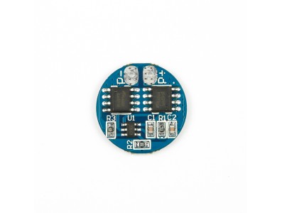 Placa de prote&ccedil;&atilde;o 2S para bateria de l&iacute;tio 7,4 V (8,4 V) circular, prote&ccedil;&atilde;o contra sobrecarga e sobredescarga, corrente de opera - Imagem 1