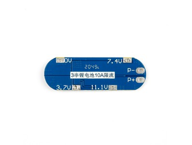 Placa de prote&ccedil;&atilde;o para bateria de l&iacute;tio 3S 11,1 V / 12 V / 12,6 V com prote&ccedil;&atilde;o contra sobrecarga, descarga excessiva e curto-cir - Imagem 4