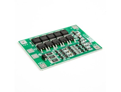Placa de prote&ccedil;&atilde;o para bateria de l&iacute;tio 3S 18650 11,1V/12,6V 40A com balanceamento - Imagem 6