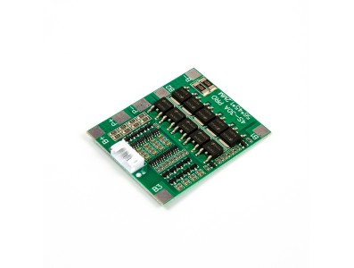 Placa de prote&ccedil;&atilde;o para bateria de l&iacute;tio 4S 30A (18650) 14,8V/16V com cabo - Imagem 2