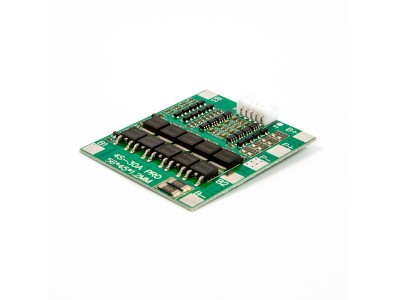 Placa de prote&ccedil;&atilde;o para bateria de l&iacute;tio 4S 30A (18650) 14,8V/16V com cabo - Imagem 5