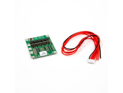 Placa de prote&ccedil;&atilde;o para bateria de l&iacute;tio 4S 30A (18650) 14,8V/16V com cabo - Imagem 6