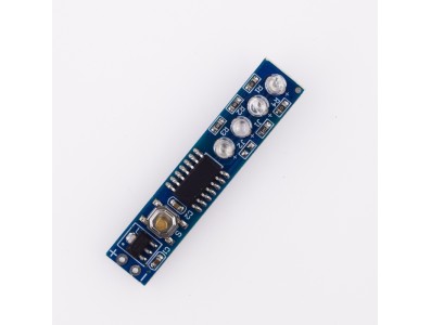 M&oacute;dulo indicador de capacidade para bateria 2S 18650 12V, testador de n&iacute;vel de carga em % com display LED - Imagem 1