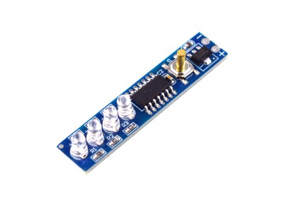 M&oacute;dulo indicador de capacidade percentual para bateria Li-ion 3S (18650) 12V com display LED - Imagem 1