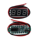 Volt&iacute;metro DC 0,28'' vermelho, 3,5 a 30 V, 2 fios, para Arduino - Thumb - 1
