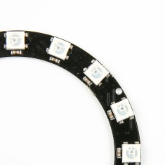 Placa de desenvolvimento CJMCU 16 Bit com anel de LEDs WS2812 5050 RGB full color integrados