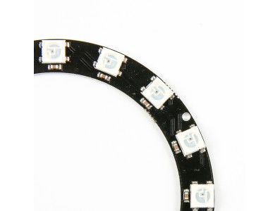 Placa de desenvolvimento CJMCU 16 Bit com anel de LEDs WS2812 5050 RGB full color integrados - Imagem 1