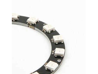 Placa de desenvolvimento CJMCU 16 Bit com anel de LEDs WS2812 5050 RGB full color integrados - Imagem 6