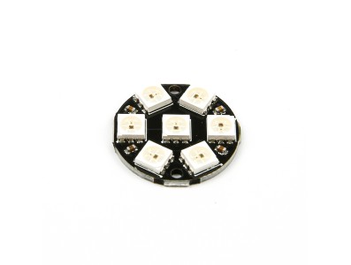 CJMCU 7-bit WS2812 5050 LED RGB com driver integrado de cor completa - Imagem 2