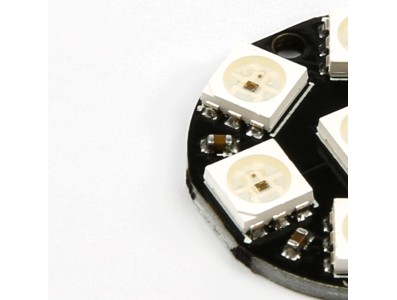 CJMCU 7-bit WS2812 5050 LED RGB com driver integrado de cor completa - Imagem 1