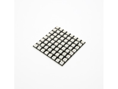 CJMCU-64 Matriz 8x8 de LEDs RGB WS2812 Full-Color, PCB preta ou branca enviada aleatoriamente - Imagem 2