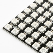 CJMCU-64 Matriz 8x8 de LEDs RGB WS2812 Full-Color, PCB preta ou branca enviada aleatoriamente