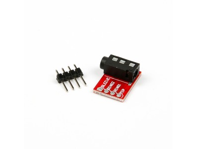 CJMCU-TRRS M&oacute;dulo de Interface 3,5 mm TRRS &Aacute;udio MP3 Est&eacute;reo para Fones, Microfone e V&iacute;deo - Imagem 2