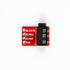 CJMCU-TRRS M&oacute;dulo de Interface 3,5 mm TRRS &Aacute;udio MP3 Est&eacute;reo para Fones, Microfone e V&iacute;deo