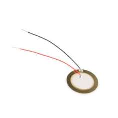 Buzzer piezo 20 mm compacto, componente eletr&ocirc;nico