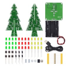 Kit DIY LED &Aacute;rvore de Natal 3D