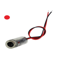 Cabe&ccedil;a laser vermelha 650 nm 5 mW, di&acirc;metro 12 mm, acess&oacute;rio para Arduino