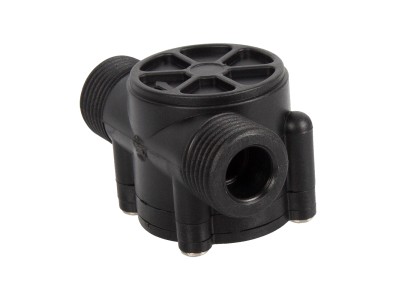Sensor de Fluxo de &Aacute;gua ZJ-S201B Preto (Sea) G1/2 1-30 L/min 5-15 V - Imagem 5