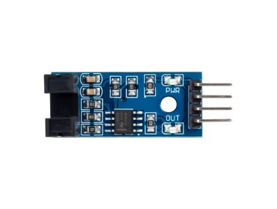M&oacute;dulo sensor encoder contador de velocidade com acoplador de ranhura LM393 - Imagem 2