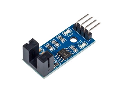 M&oacute;dulo sensor encoder contador de velocidade com acoplador de ranhura LM393 - Imagem 3